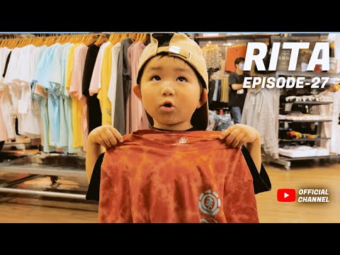 RITA / EP27 千歳アウトレットモールレラのELEMENTでお買い物 / 3歳 3YO SKATER