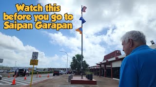 Walking around Garapan Saipan tourist attractions and best foods to go