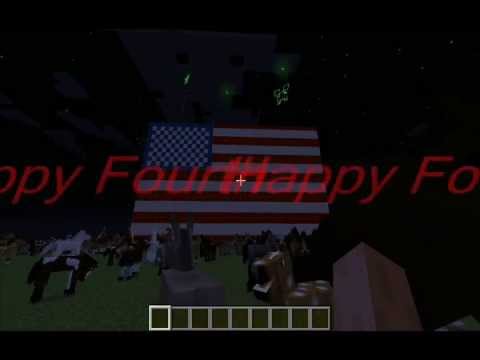 Minecraft 4th of July Tribute