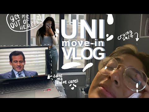 first week of uni vlog // uni move-in vlog // meloonieee