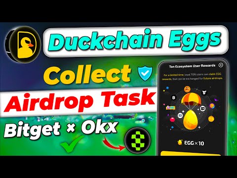 Duck chain airdrop task | Duck chain airdrop update | Duck chain listing date | skate mining app