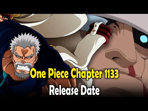 One Piece Chapter 1133: Exact release date