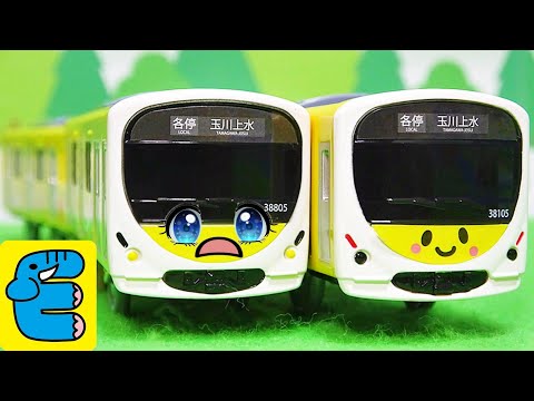 Plarail Upgrade Gudetama Smile Train Seibu Series 30000 Commuter Train [English Subs]