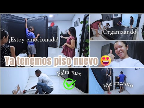 UN CAMBIO TOTAL ✅️|| POR FIN TENEMOS PISO || QUEDO HERMOSO 💚