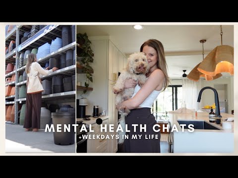 VLOG: mental health chats, backstage tours + in-laws in town! (days in my life)