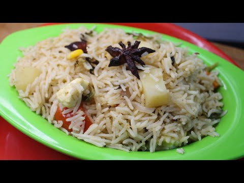 Simple Mixed Vegetable Rice