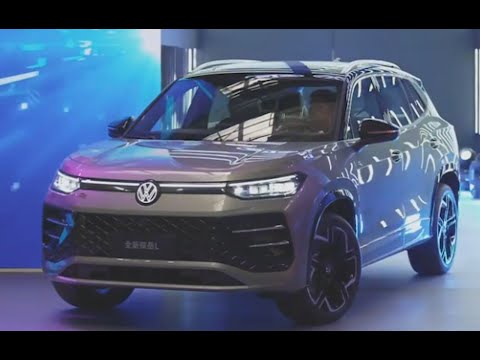 全新探岳L全球同步！4684mm大五座SUV，15英寸巨屏+副驾娱乐屏