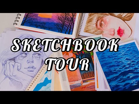 Sketchbook Tour !! 2021-2023