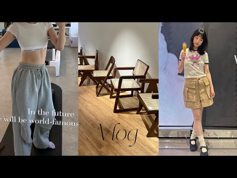 vlog,最近の私の周りのアイテム,👞👚ピラティス紹介に適当お家ご飯🍚🏠