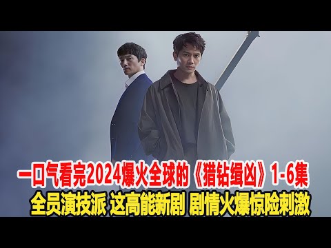 一口氣看完2024爆火全球的《獵鉆緝兇》1 6集，全員演技派，這高能新劇，劇情火爆驚、險刺激！明星說娛樂