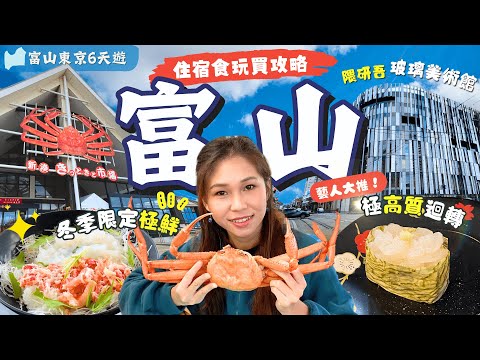 Hokuriku Toyama In-Depth Tour] EP1 Toyama City:  Must-see Attractions‼️ Food, Play & Buy Tips｜ Japan