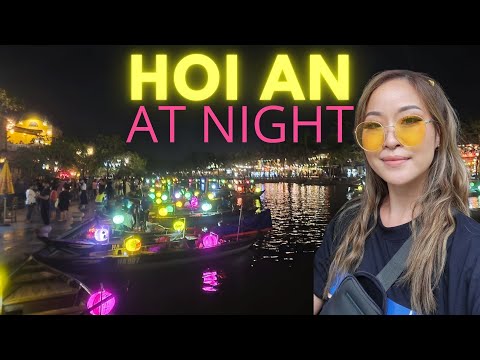 HOI AN, VIETNAM at Night 🇻🇳 Street FOOD and Lanterns