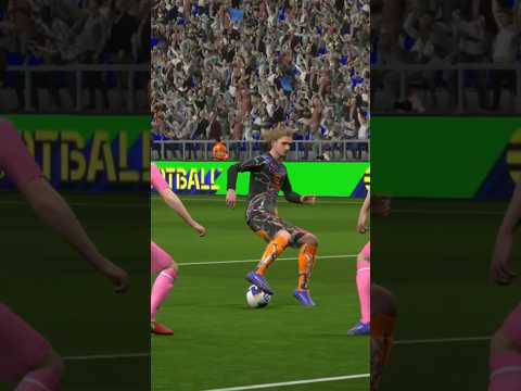 Sigma griezmann controlling ball #pes #mobile #football #gaming #shorts #youtube #trending #short