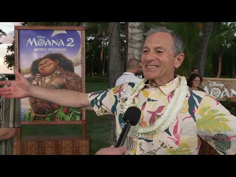 Moana 2 Hawaii World Premiere - itw Bob Iger (Official video)