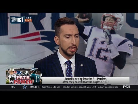 FIRST THINGS FIRST | Nick ANALYST Patriots def Eagles 17-10 to clinch 19th straight winning season