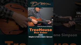 Dream Guitars - 2023 TreeHouse Blue Ember #guitardemo #archtopguitar