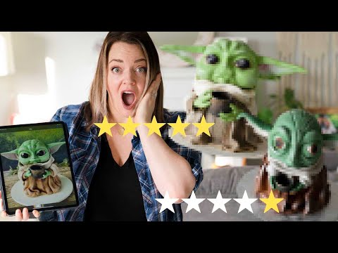 I ordered a 3D BABY YODA Cake from 1 vs. 5 STAR BAKERY!