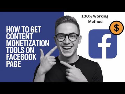 How to get Facebook Content Monetization Tools on your page.? | Easy step 100% working method