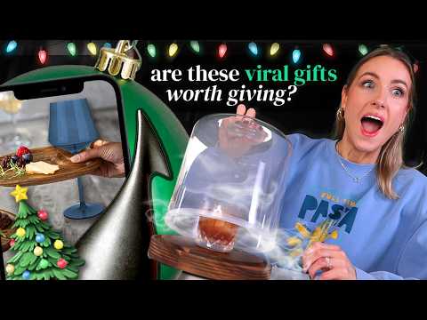 I Bought Every Popular "GIFT GUIDE" RECOMMENDATION: KITCHEN EDITION!!