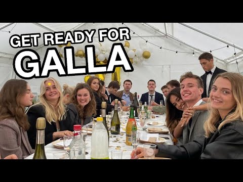 get ready with me for galla (& vlog with my class)