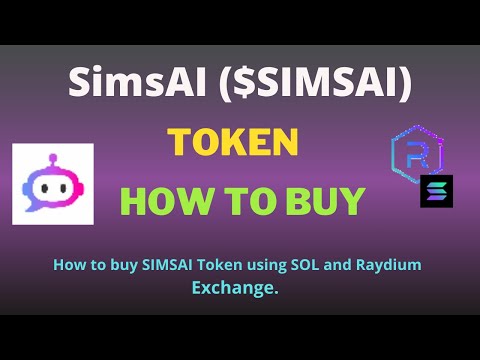 How to Buy SimsAI (SIMSAI) Token Using Raydium Exchange