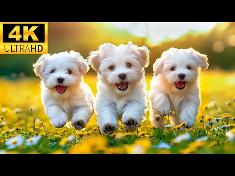 Baby Animals 4K (60 FPS) UHD - The Ultimate Baby Animals Compilation With Relaxing Music