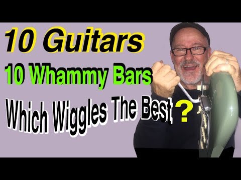 10 Guitars | 10 Whammy Bars | Which Wiggles Best? | Tim Pierce