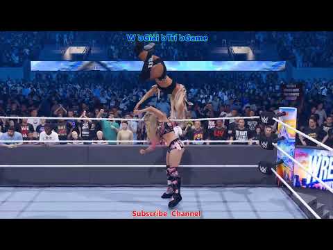 WWE 2K24 CHARLOTTE FLAIR VS. ALEXA BLISS #2024 #sports #wrestlemania