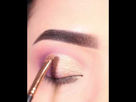 Very simple elegant Eyeshadow Look || Beginner’s Friendly Eye Makeup || Shilpa #shorts