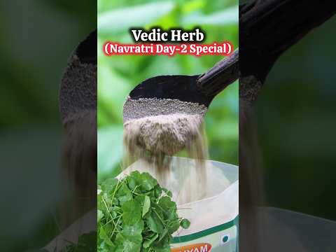 Ep-87 of Vedic Recipes (Navratri Day2 Special) Brahmi herb Benefits  #shorts #brahmi