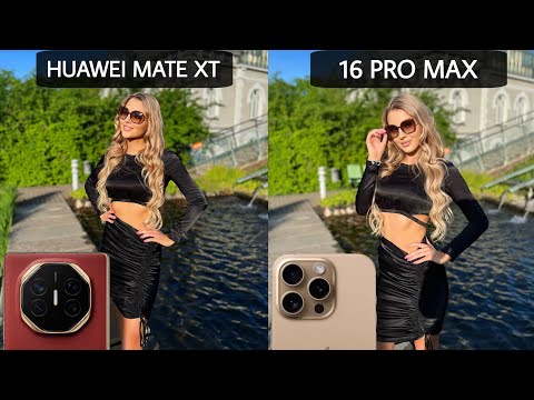 Huawei Mate XT Ultimate Vs iPhone 16 Pro Max | Camera Battle!!