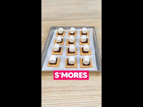 S'mores: a delicious american treat in just A FEW MINUTES!