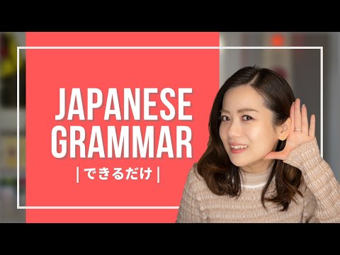 Japanese Vocabulary JLPT (1) 【できるだけ( as much as possible)】