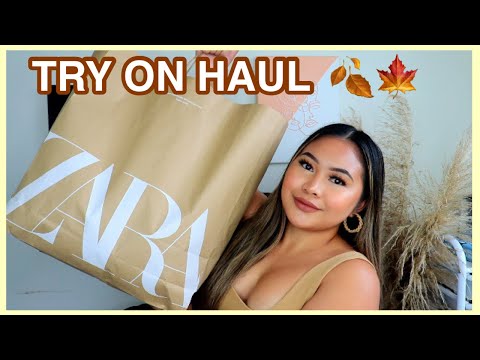 ZARA TRY-ON HAUL *NEW IN FALL/WINTER* 2020