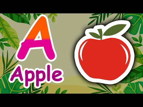 A for Apple B for Ball C for Cat D for Dog | A to Z ABC Learning | abcd alphabet for kids