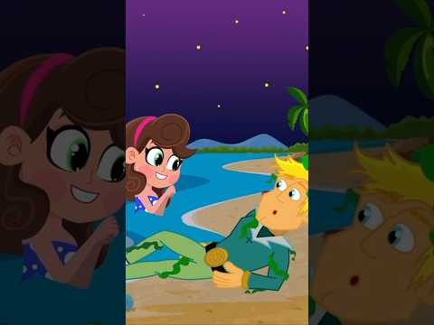 Little Mermaid and the PRINCE ❤️ 🐟 Cool School Cartoons for Kids #shorts w/ Ms. Booksy