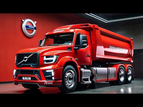 Exploring the Powerhouse: VOLVO FMX 8X4 Tipper Truck in Action