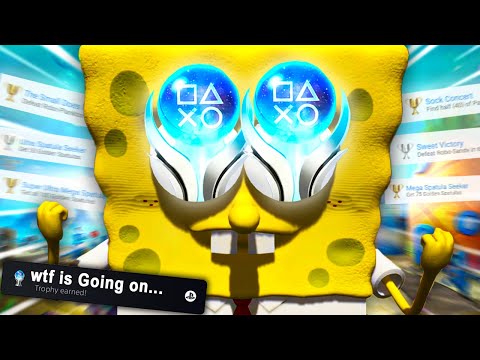 Platinum On The SpongeBob Video Game is Just Cursed...