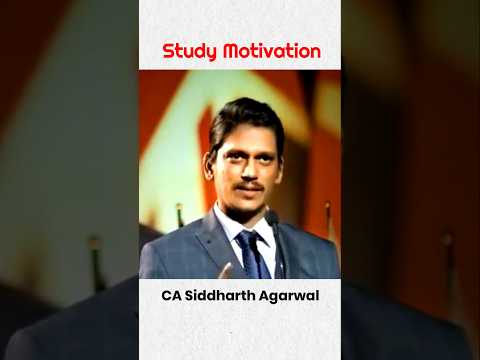 Best Study Motivation for 🇮🇳 | Siddharth Agarwal