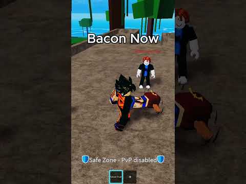 Bacon Now Vs Then😭 #bloxfruits