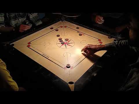 FINISH CARROM BOARD NO HAND GAME #carromboard#finishboard