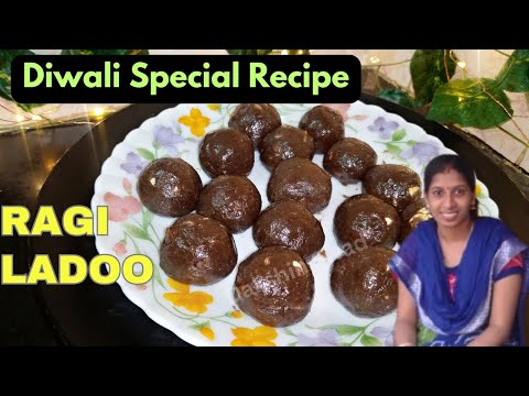 दीवाली में बनाए Ragi Ladoo / Diwali recipes / Sweet recipes for diwali #diwali2024 #diwalisweets