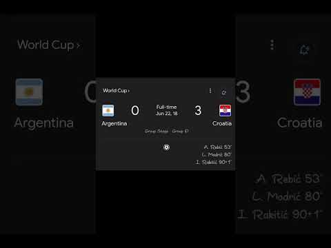 Argentina Vs Croatia head to head .....🥶💀...#football #messi #viralvideo #video #edit #soccerplayer