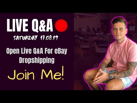 eBay Dropshipping LIVE Q&A