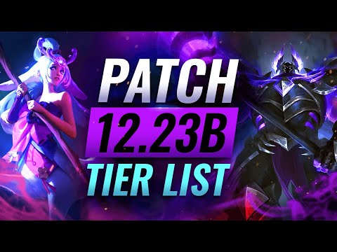 UPDATED Patch 12.23b Tier List: Every Role Ranked - League of Legends