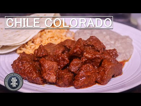 Chile Colorado - Mexican Food - Mexican Beef Stew