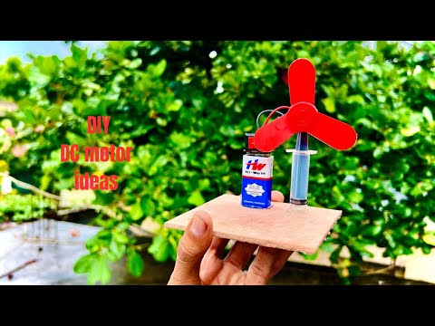 DIY DC Motor ideas 💡 Unique Amazing project #shortsideas #diyideas #diyideas