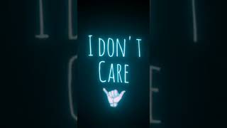 I Don't Care Status 🤟/ #idontcare #b²kstatus #black_screen #blackscreenstatus #trending_black_screen