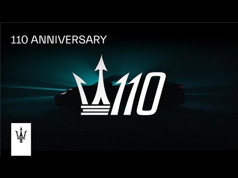 Celebrating 110 Years of Being Maserati.