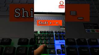 How to press underscore #shorts #youtubeshorts